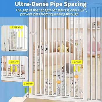 Amazon.com: NexusSmash 55.1 inch Extra Tall Pet Gate Baby